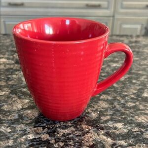 CALIFORNIA PANTRY RED COFFEE/TEA MUG